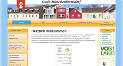 Desktop Screenshot of muenchenbernsdorf.de