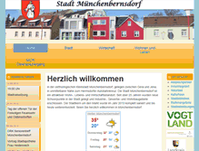 Tablet Screenshot of muenchenbernsdorf.de